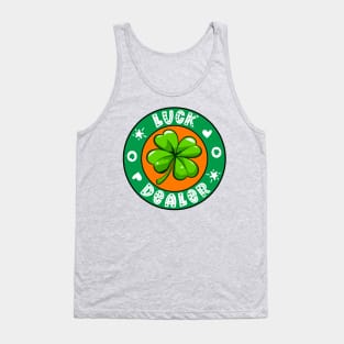 Luck Dealer Funny St. Patrick's Day Gift for Men Women and Kids Tank Top